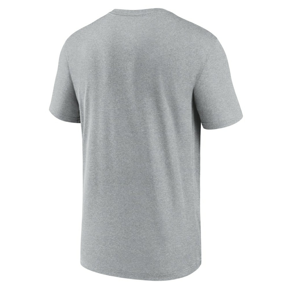 Detroit Tigers Tricode Legend Performance T-Shirt - Heather Gray | Nike