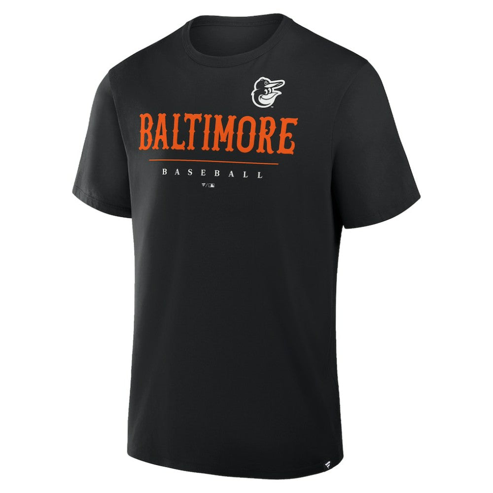 Baltimore Orioles Color Pop Legacy Clubhouse T-Shirt - Black