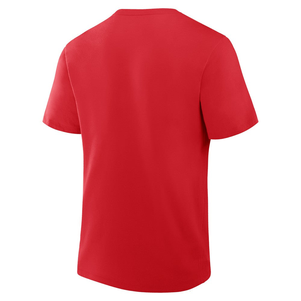 Cincinnati Reds Clubhouse Legacy Side Swipe T-Shirt - Red