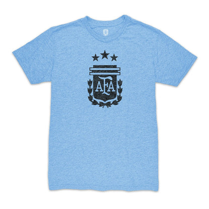 Alejandro Garnacho Argentina National Team 1863FC Player Vintage Tri-Blend T-Shirt - Light Blue shop