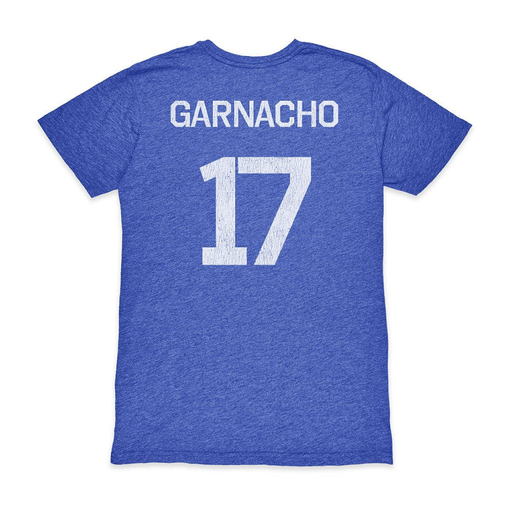 Alejandro Garnacho Argentina National Team 1863FC Player Vintage Tri-Blend T-Shirt - Blue online
