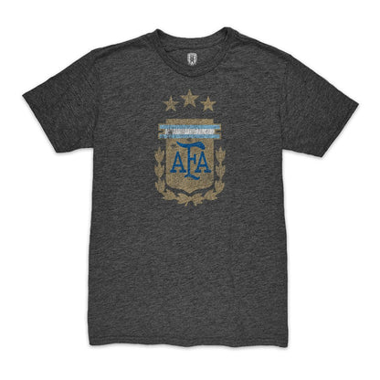Cristian Romero Argentina National Team 1863FC Player Vintage Tri-Blend T-Shirt - Black shop