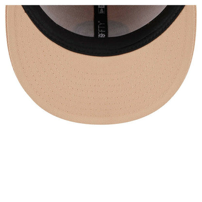 Pittsburgh Steelers New Era Candied Pecan 59FIFTY Fitted Hat - Tan on sale
