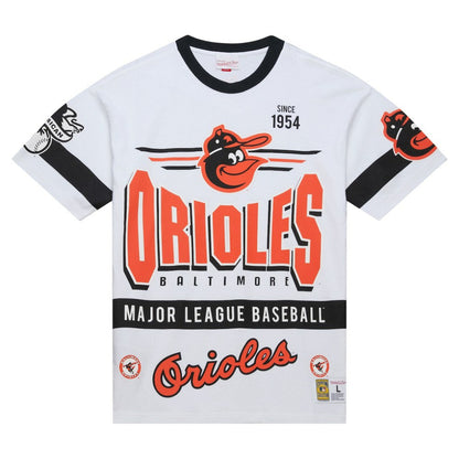 Baltimore Orioles Cooperstown Collection Team Origins Premium T-Shirt - White | Mitchell & Ness