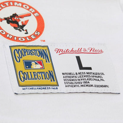 Baltimore Orioles Cooperstown Collection Team Origins Premium T-Shirt - White | Mitchell & Ness