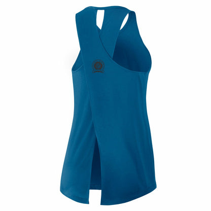 Dallas Cowboys Women's Glory Open-Back Crisscross Dri-FIT Tank Top - Navy | Nike outlet