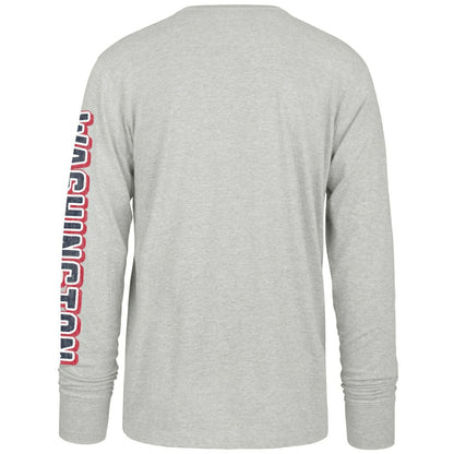 Washington Nationals Fair Ball Franklin Long Sleeve T-Shirt - Gray | 47 brand