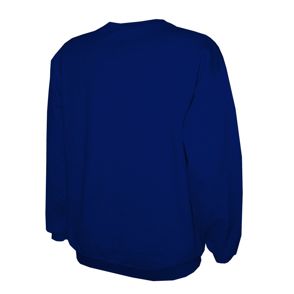 New York Mets Stitches Lightweight Crew Sweatshirt - Royal