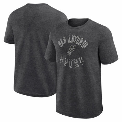 San Antonio Spurs Logo Athletic Success T-Shirt - Heather Charcoal discount
