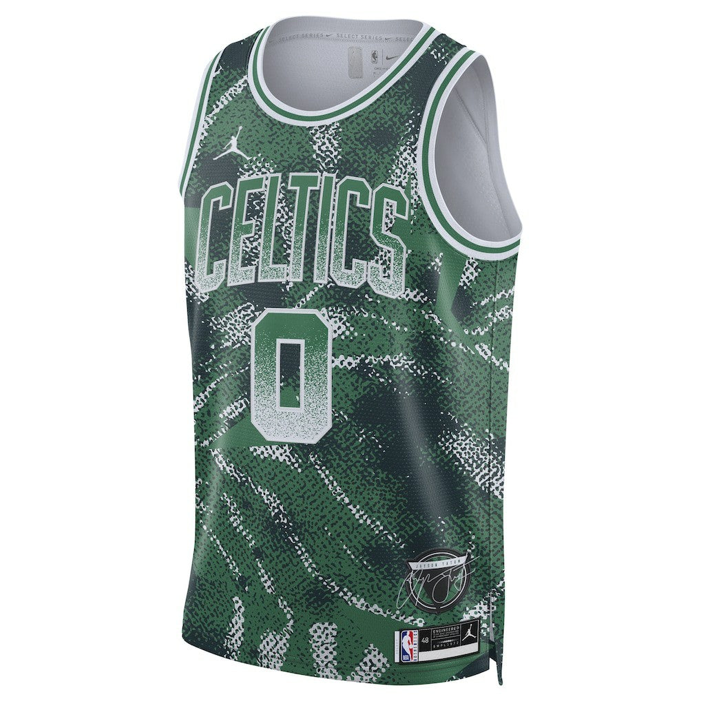 Jayson Tatum Boston Celtics Unisex 2025 Select Series Swingman Player Jersey - Green | Nike on sale