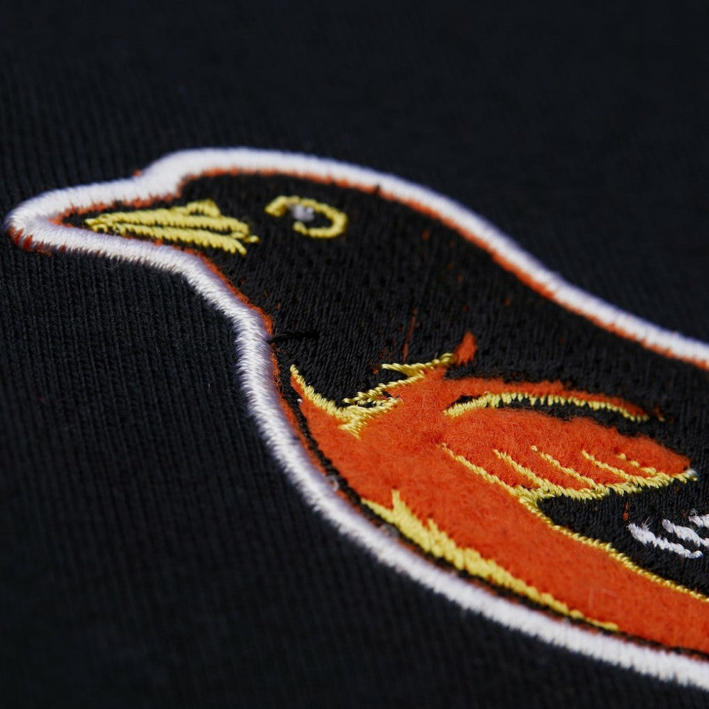 Cal Ripken Jr. Baltimore Orioles Legends Collection Vintage Logo T-Shirt - Black | Mitchell & Ness