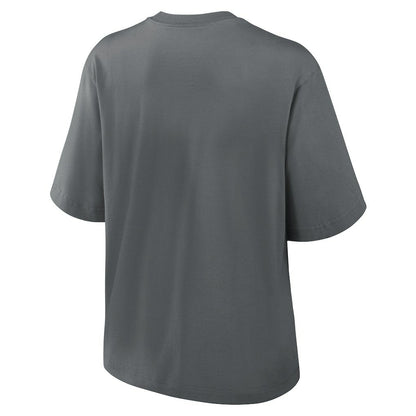 Atlanta Falcons Women's Glory Arch Boxy T-Shirt - Charcoal | Nike for sale