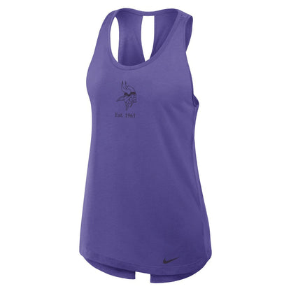 Minnesota Vikings Women's Glory Open-Back Crisscross Dri-FIT Tank Top - Purple | Nike online