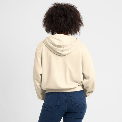 Kansas City Chiefs Women's Glory Cropped Full-Zip Hoodie - Cream | Nike sale