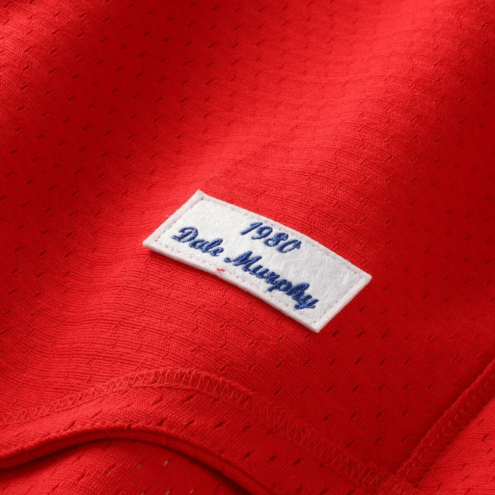 Dale Murphy Atlanta Braves Cooperstown Collection Mesh Batting Practice  Jersey  - Red | Mitchell & Ness