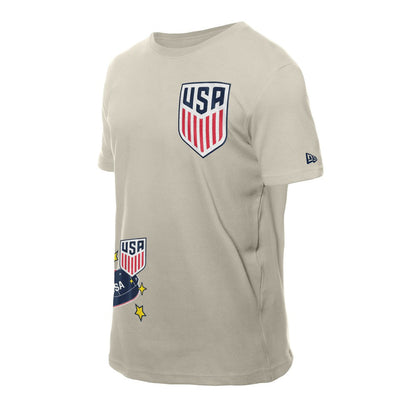 USMNT New Era Logo Select T-Shirt - Light Beige | New Era online