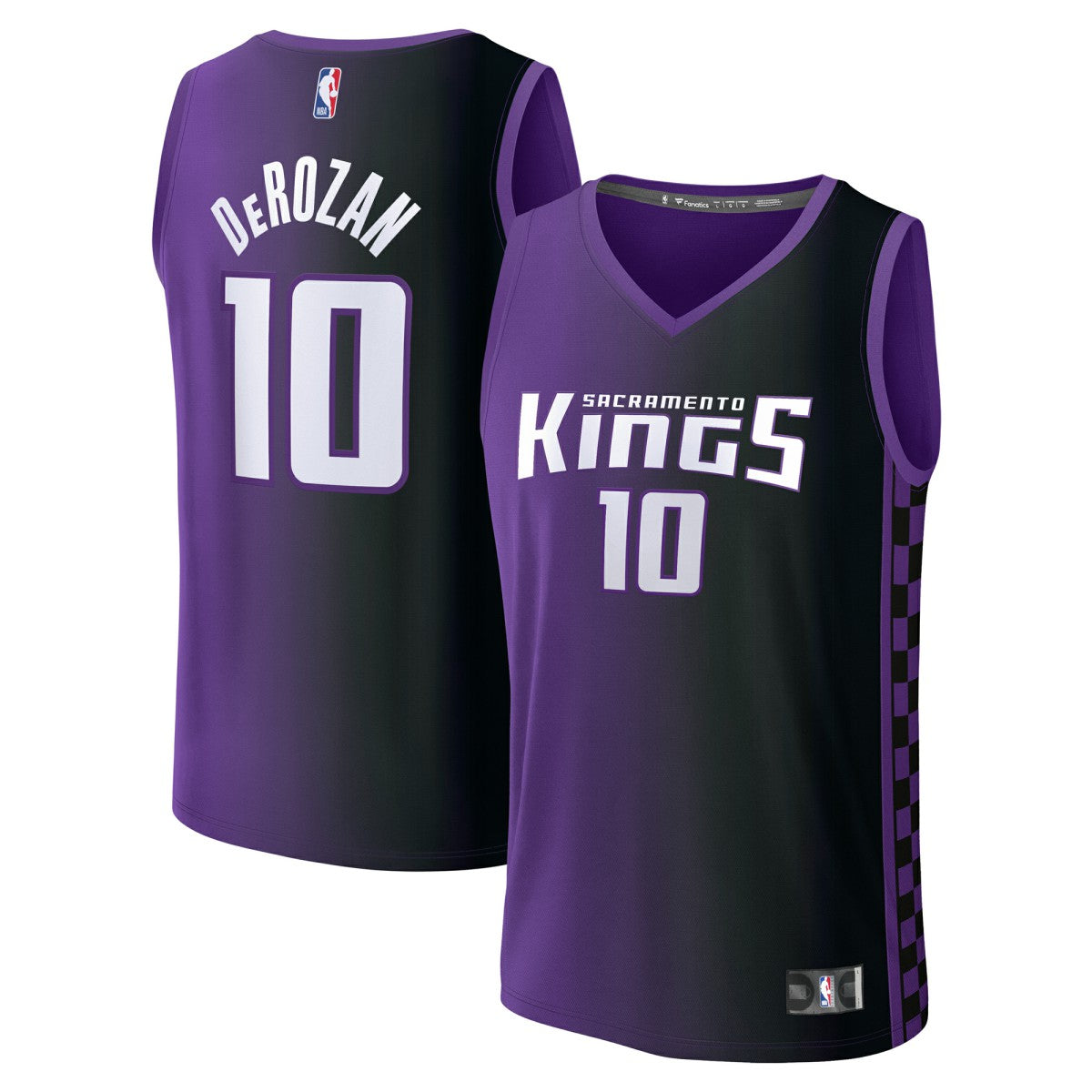 DeMar DeRozan Sacramento Kings Fast Break Replica Jersey - Statement Edition - Purple | Fanatics shop