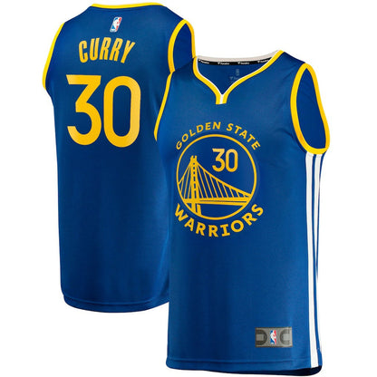 Stephen Curry Golden State Warriors Fast Break Replica Jersey sale - Icon Editi- Royal | Fanatics sale