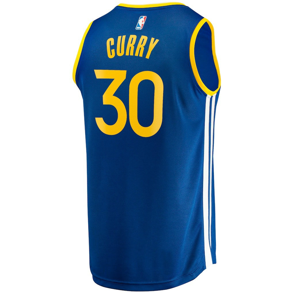 Stephen Curry Golden State Warriors Fast Break Replica Jersey sale - Icon Editi- Royal | Fanatics sale