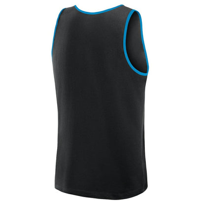 Miami Marlins Logo Athletic Unmatched Success Tank Top - Black