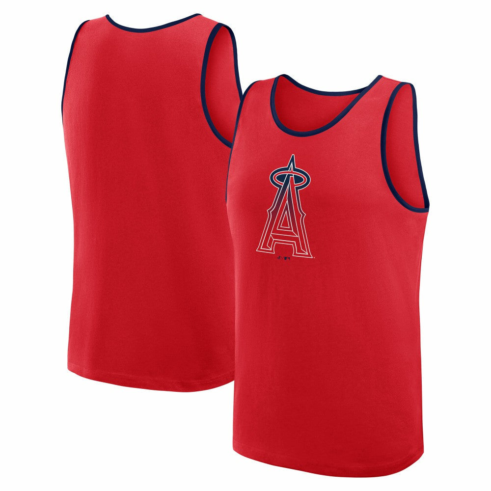Los Angeles Angels Logo Athletic Unmatched Success Tank Top - Red
