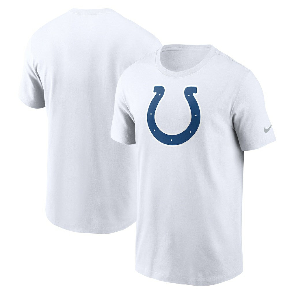 Indianapolis Colts Primetime Logo Essential T-Shirt - White | Nike on sale