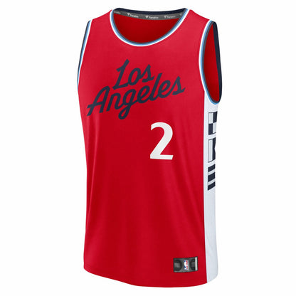 Kawhi Leonard LA Clippers Youth Fast Break Replica Player Jersey - Statement Edition - Red | Fanatics cheap