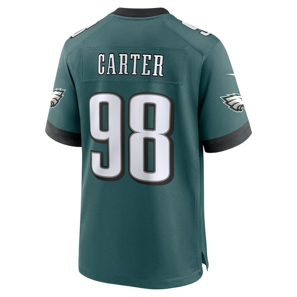 Jalen Carter Philadelphia Eagles Team Game Jersey - Midnight Green | Nike online
