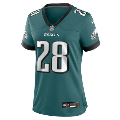 Will Shipley Philadelphia Eagles Women's Team Game Jersey - Midnight Green | Nike outlet