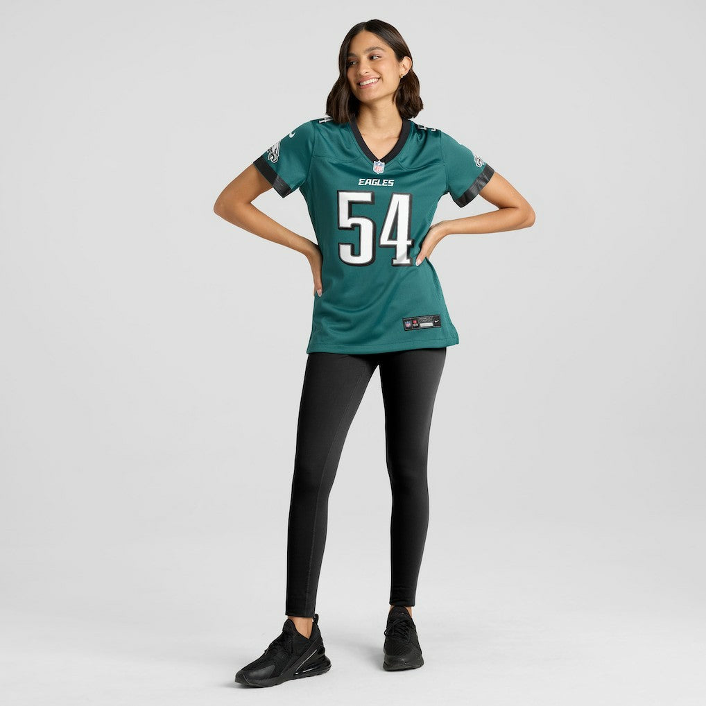 Jeremiah Trotter Jr. Philadelphia Eagles Women's Team Game Jersey - Midnight Green | Nike for sale