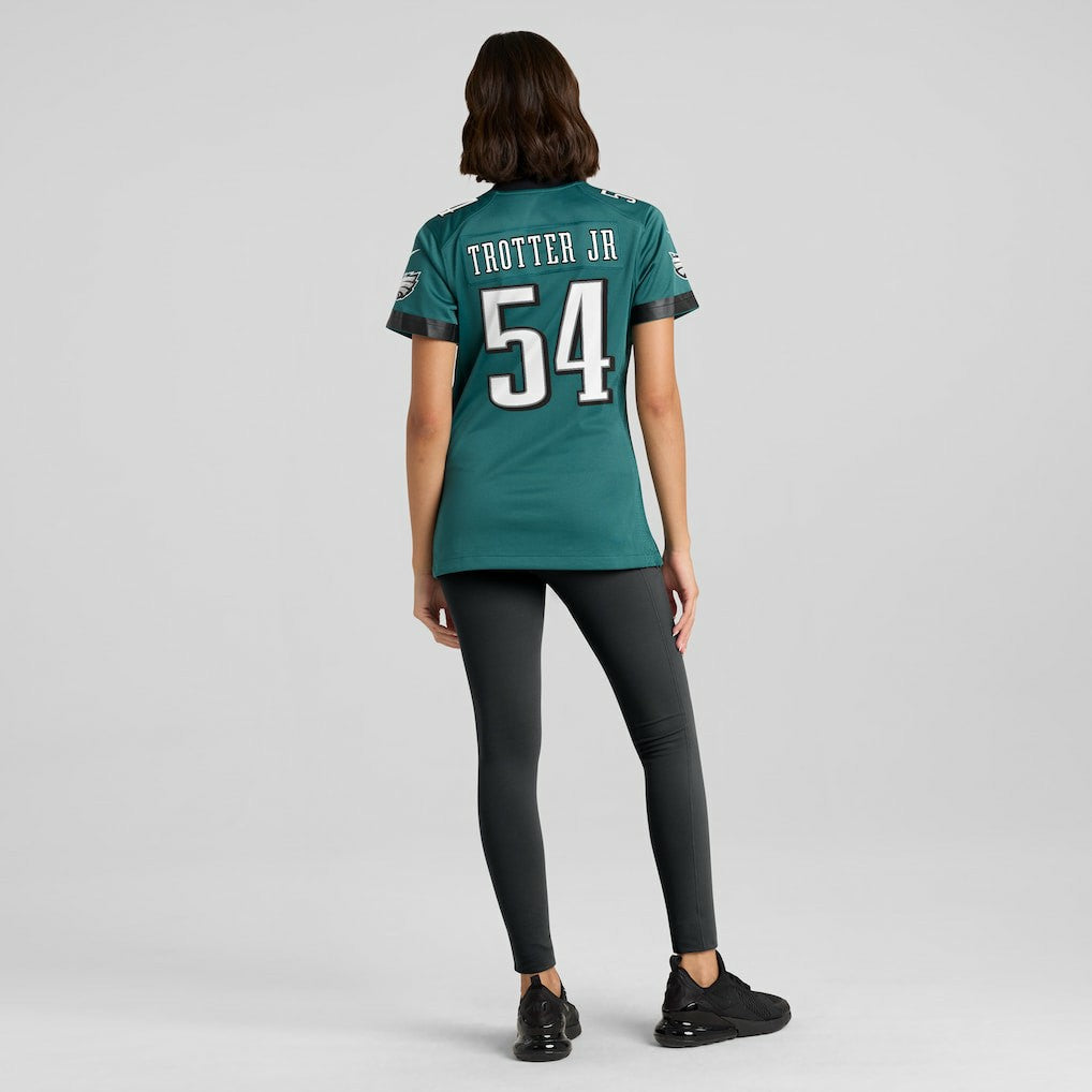 Jeremiah Trotter Jr. Philadelphia Eagles Women's Team Game Jersey - Midnight Green | Nike for sale