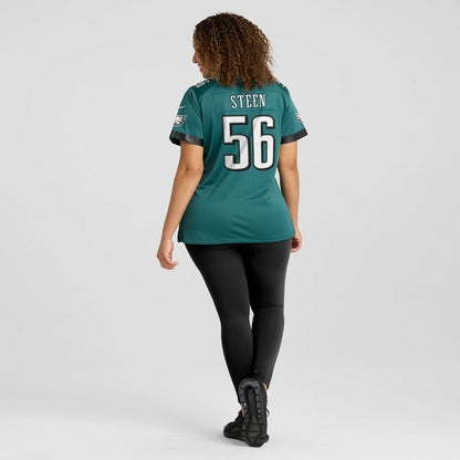 Tyler Steen Philadelphia Eagles Women's Team Game Jersey - Midnight Green | Nike on sale