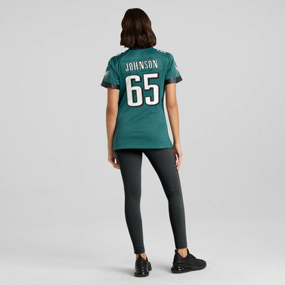 Lane Johnson Philadelphia Eagles Women's Team Game Jersey - Midnight Green | Nike discount