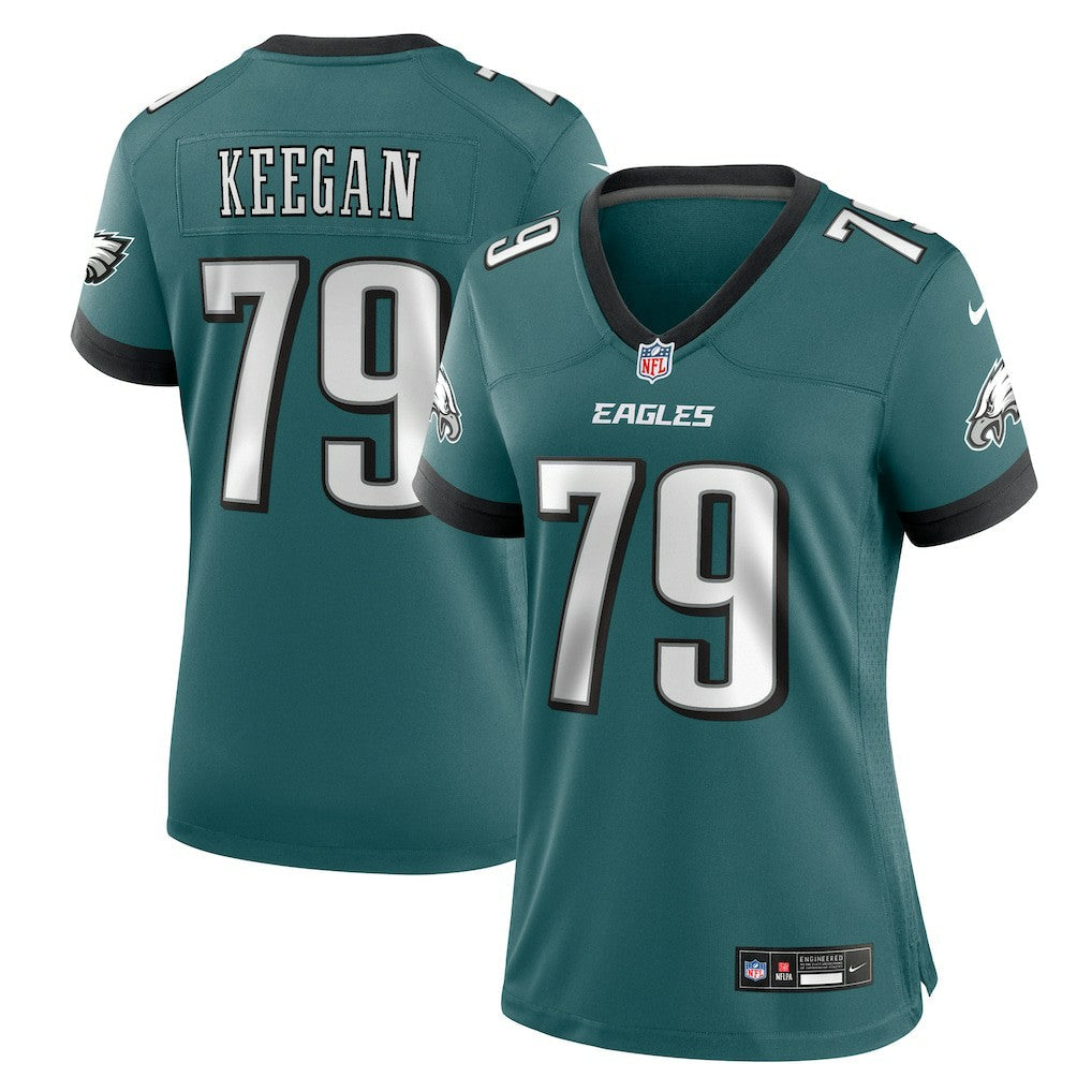Trevor Keegan Philadelphia Eagles Women's Team Game Jersey - Midnight Green | Nike for sale