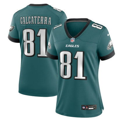 Grant Calcaterra Philadelphia Eagles Women's Team Game Jersey - Midnight Green | Nike on sale