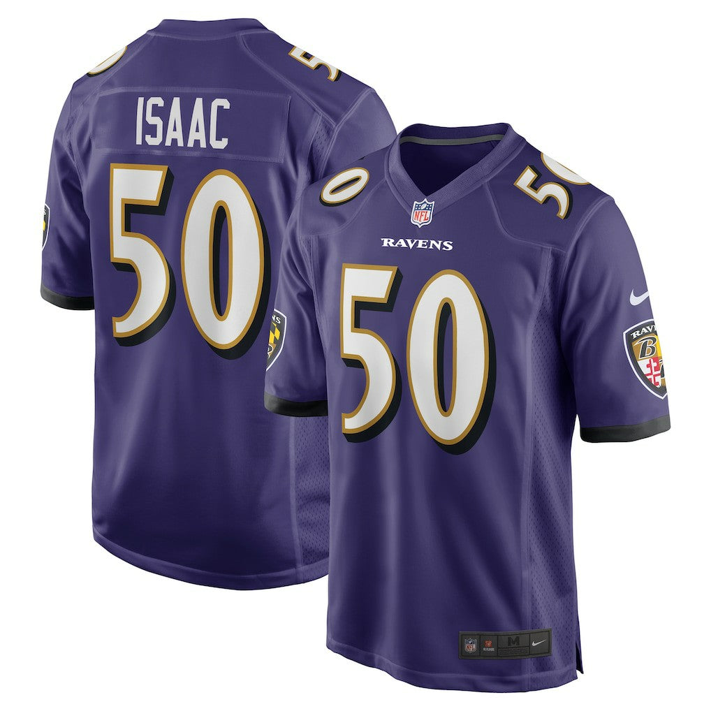 Adisa Isaac Baltimore Ravens Team Game Jersey - Purple | Nike sale