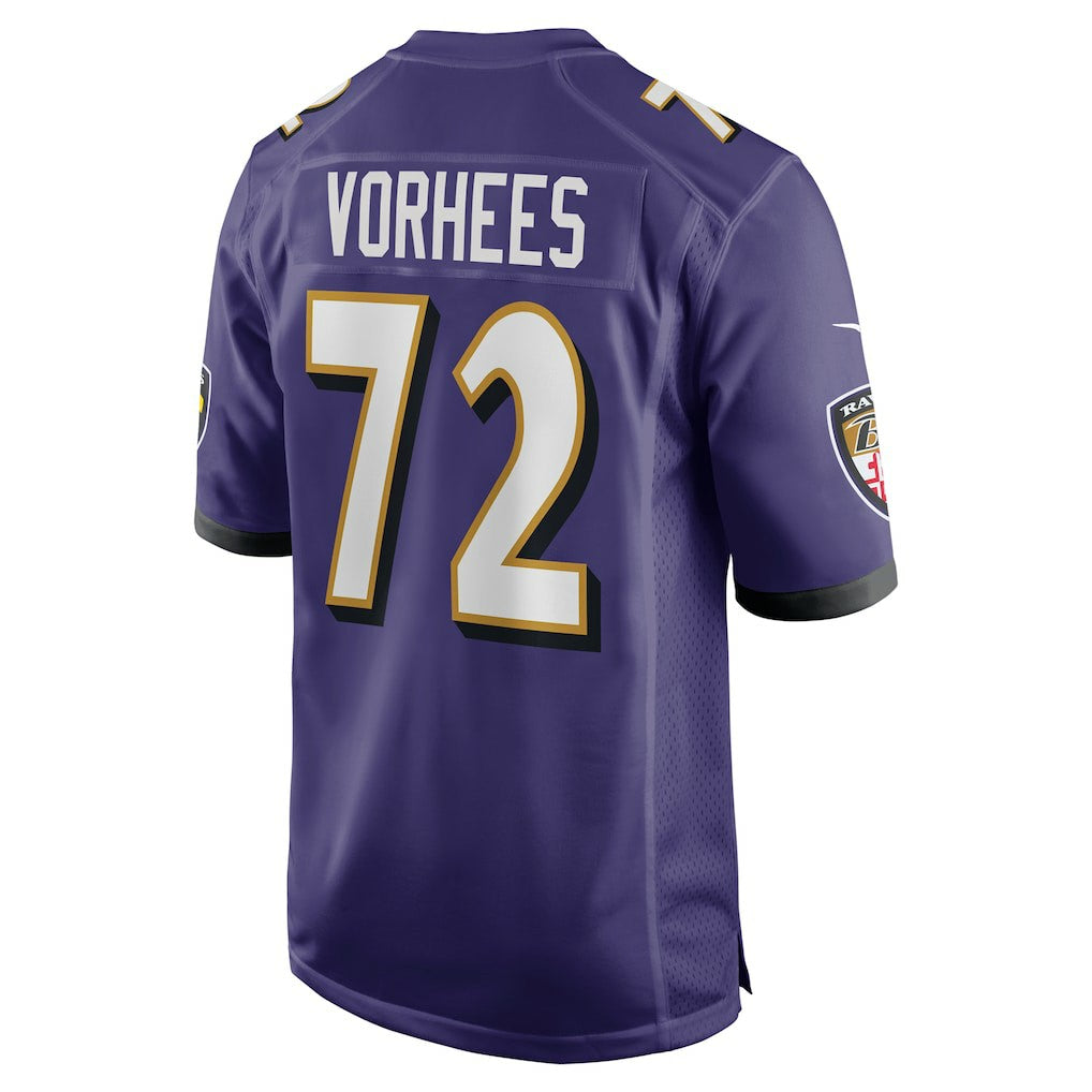 Andrew Vorhees Baltimore Ravens Team Game Jersey - Purple | Nike sale
