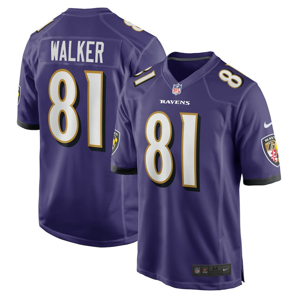 Devontez Walker Baltimore Ravens Team Game Jersey - Purple | Nike for sale