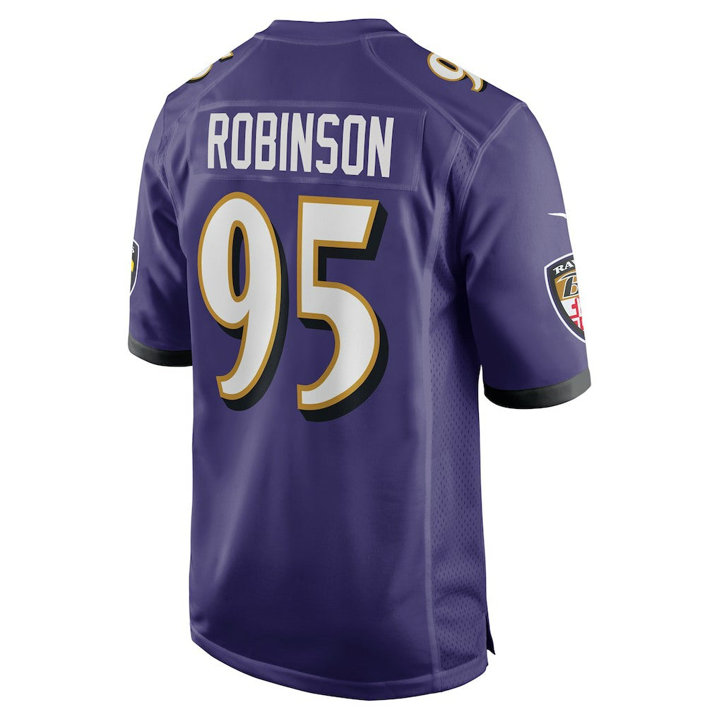 Tavius Robinson Baltimore Ravens Team Game Jersey - Purple | Nike for sale