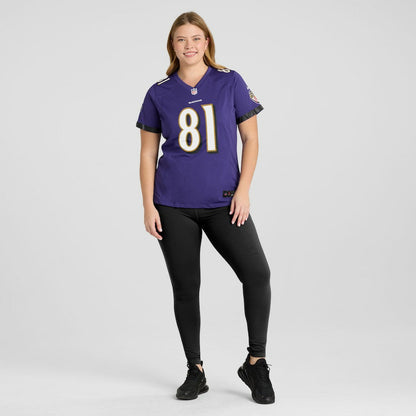 Devontez Walker Baltimore Ravens Women's Game Jersey - Purple | Nike outlet