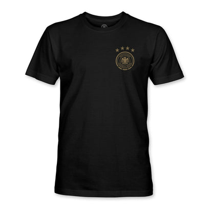 Germany National Team 1863FC Mono Badge T-Shirt - Black shop