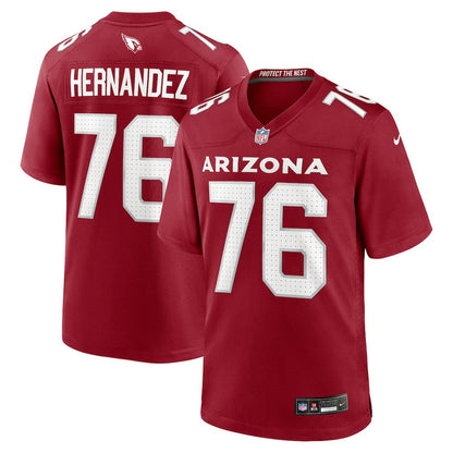 Will Hernandez Arizona Cardinals Team Game Jersey - Cardinal | Nike cheap