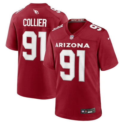 L.J. Collier Arizona Cardinals Team Game Jersey - Cardinal | Nike outlet