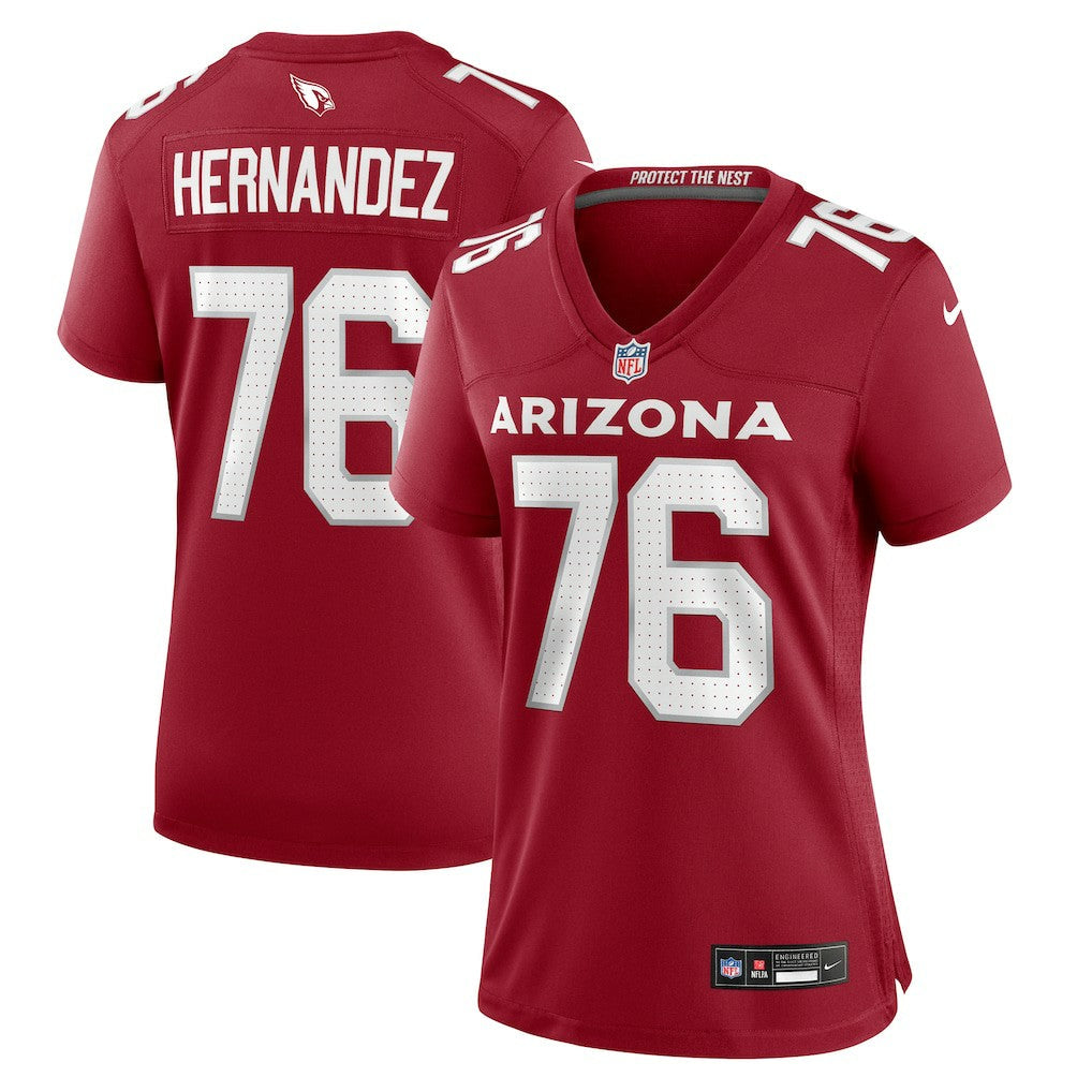 Will Hernandez Arizona Cardinals Women's Game Jersey - Cardinal | Nike on sale