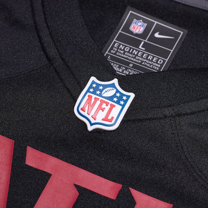 DeMarcco Hellams Atlanta Falcons Team Game Jersey - Black | Nike for sale