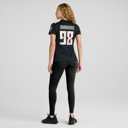 Ruke Orhorhoro Atlanta Falcons Women's Game Jersey - Black | Nike for sale