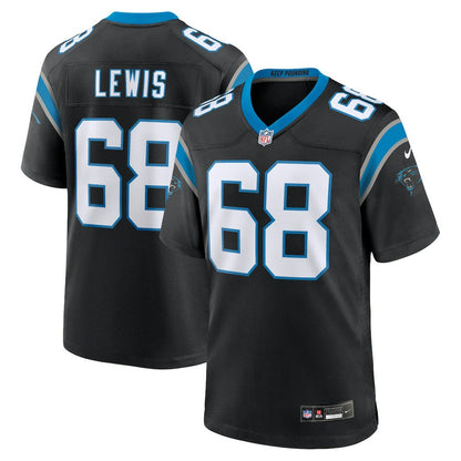 Damien Lewis Carolina Panthers Game Jersey - Black | Nike cheap