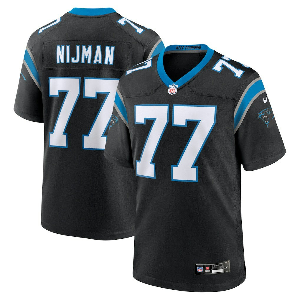 Yosh Nijman Carolina Panthers Game Jersey - Black | Nike online