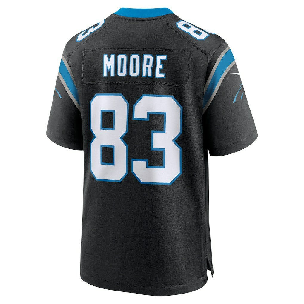 David Moore Carolina Panthers Game Jersey - Black | Nike online
