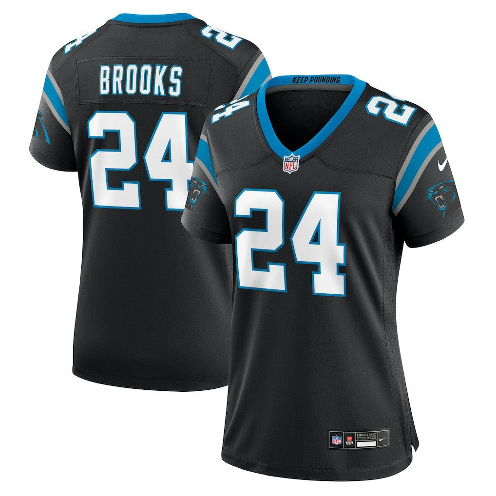 Jonathon Brooks Carolina Panthers Women's Game Jersey - Black | Nike discount